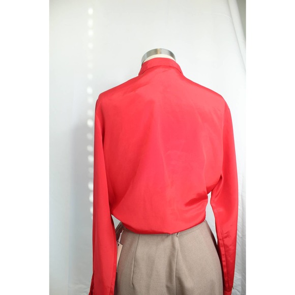 Vintage 80s/90s Penbrooke Lane Pin-tucked Button-down Shirt - Picture 10 of 12